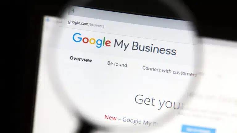 imagen de la plataforma Google My Business.