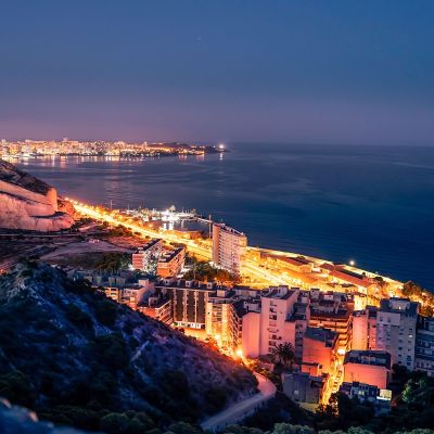 vista aerea de Alicante. ARTÍCULO "COMO CONSEGUIR MÁS CLIENTES"