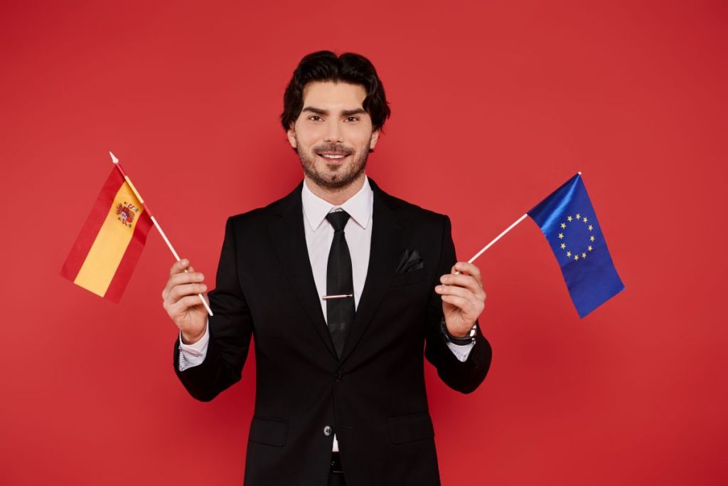 imagen de un político de la unión europea.